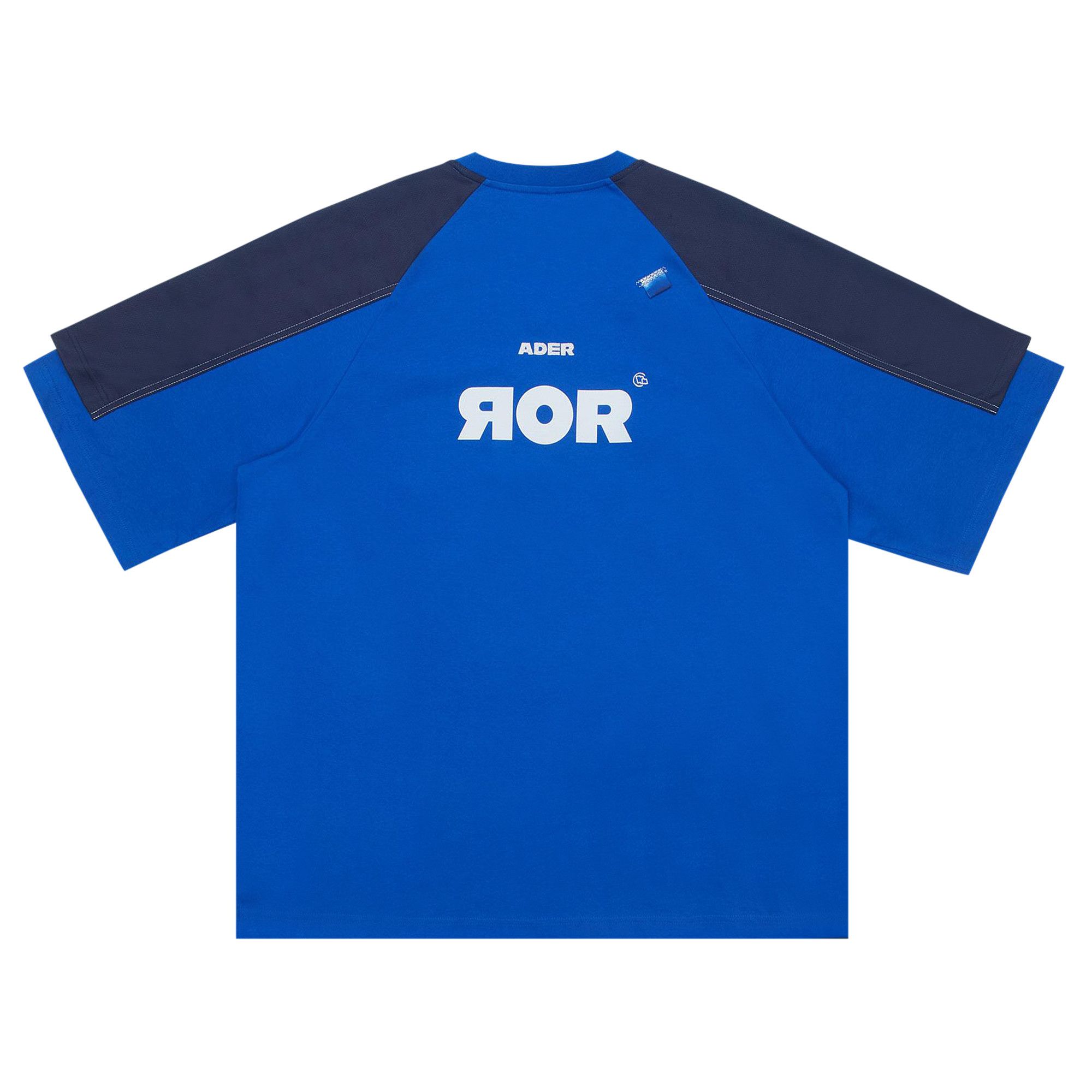 【adererrorアーダーエラー】logo raglan t-shirt Buy Ader Error Nolc Logo Raglan T-Shirt 'Blue' - BN01SSTS0101BL | GOAT