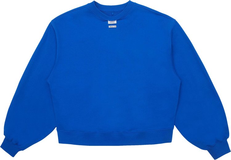 Ader Error Langle Sweatshirt Blue