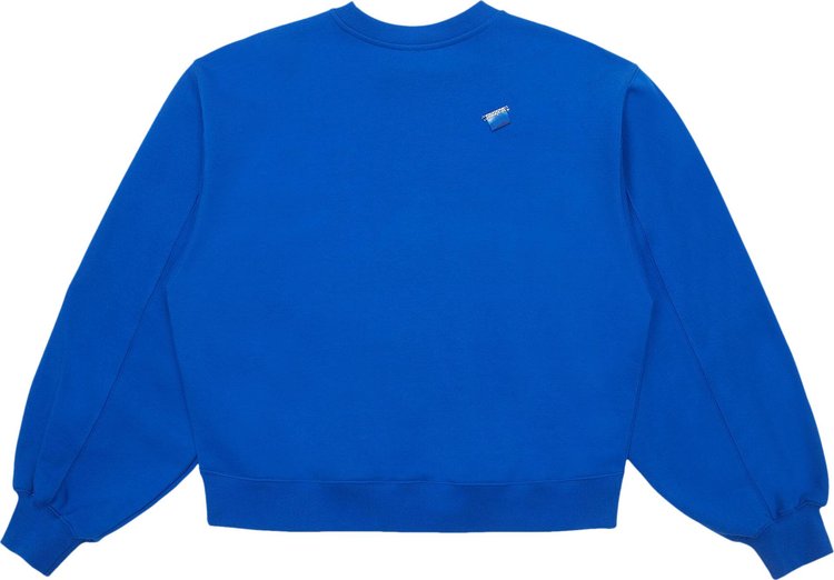 Ader Error Langle Sweatshirt Blue