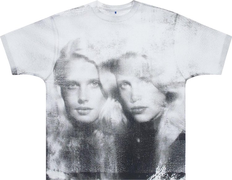 Ader Error Twin Face T-Shirt 'Off White'