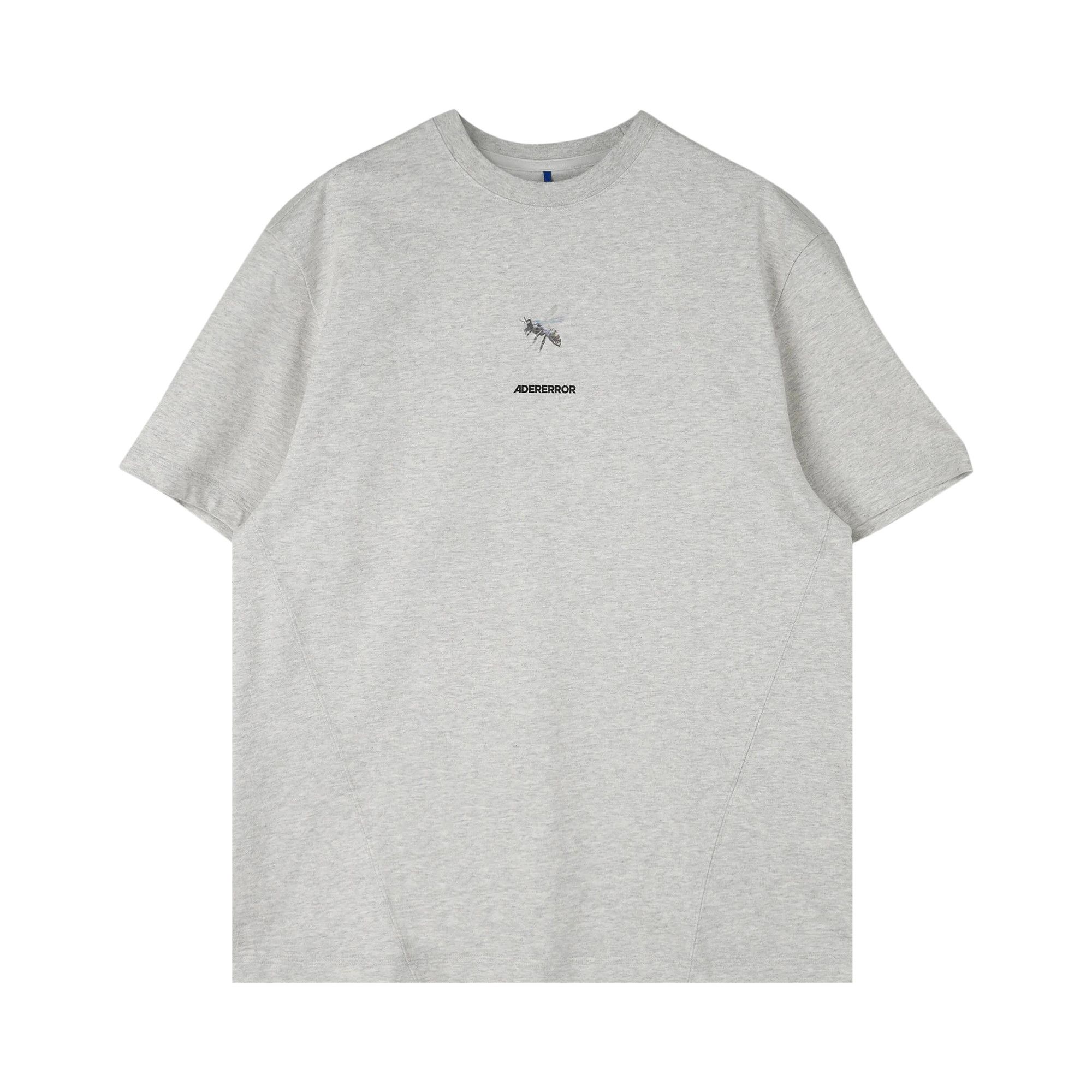Buy Ader Error T-Shirt 'Grey' - BN01SSTS0112GR | GOAT AU