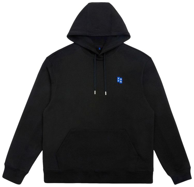 Ader Error Significant TRS Tag Hoodie 01 Black