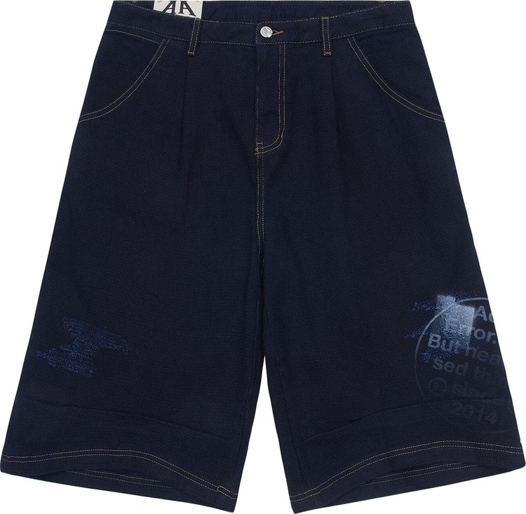 Ader Error Shorts Blue