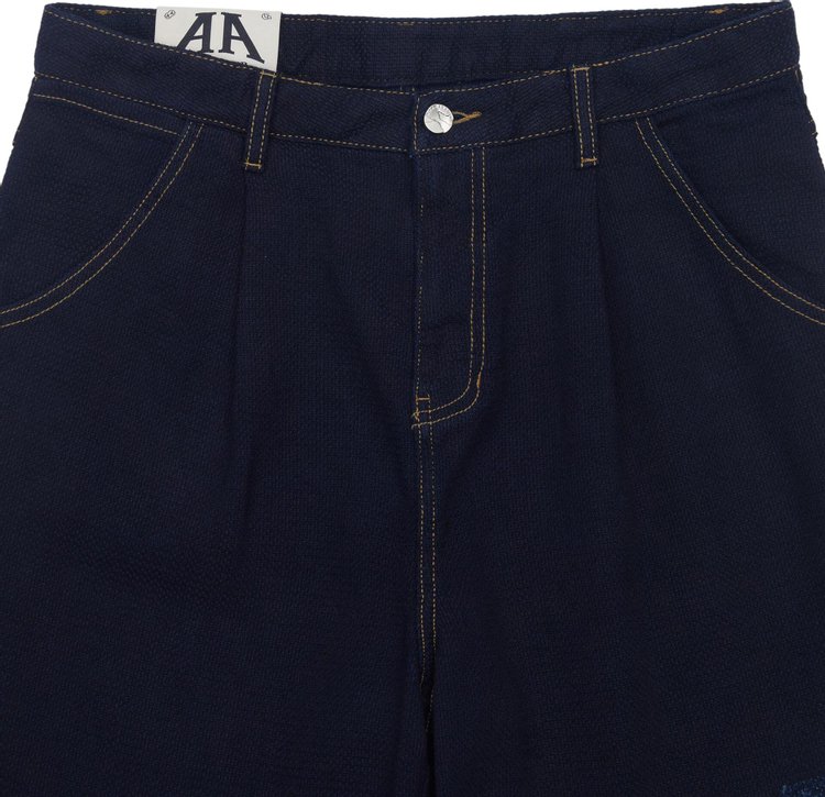 Ader Error Shorts Blue