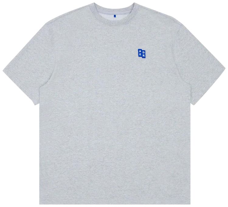 Ader Error Significant TRS Tag T Shirt 01 Grey