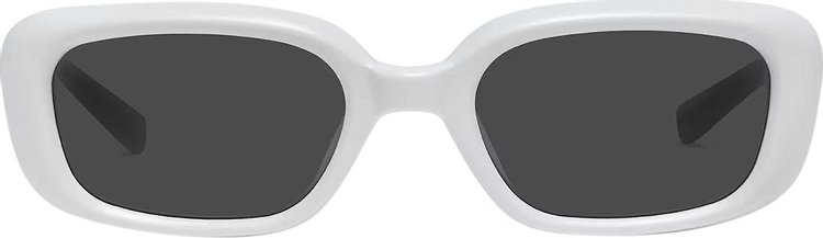 Gentle Monster x Maison Margiela Rectangular Sunglasses White