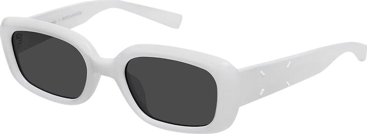 Gentle Monster x Maison Margiela Rectangular Sunglasses White