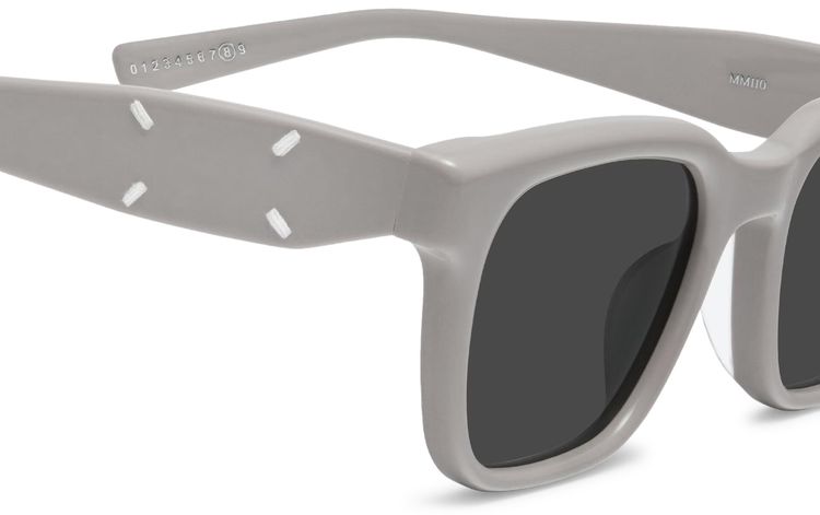 Gentle Monster x Maison Margiela Square Sunglasses TaupeGrey