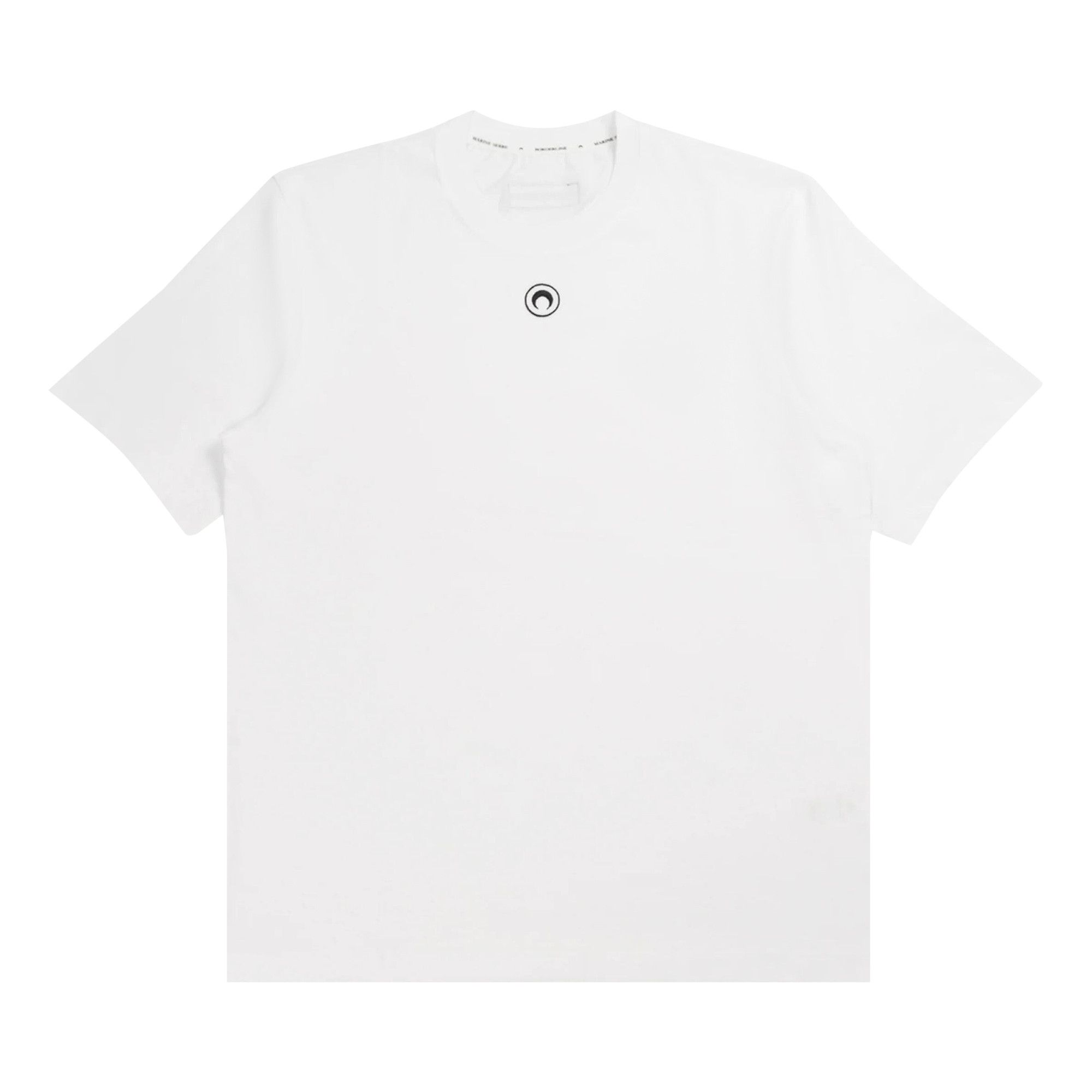 Buy Marine Serre Logo T-Shirt 'White' - MTT077 CJER0009 WH10