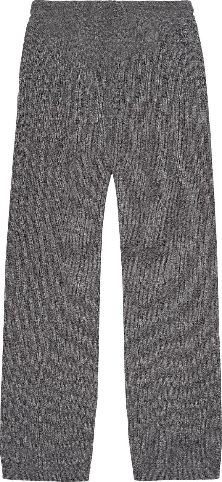 Sporty  Rich SRC Cashmere Trousers Dark Grey