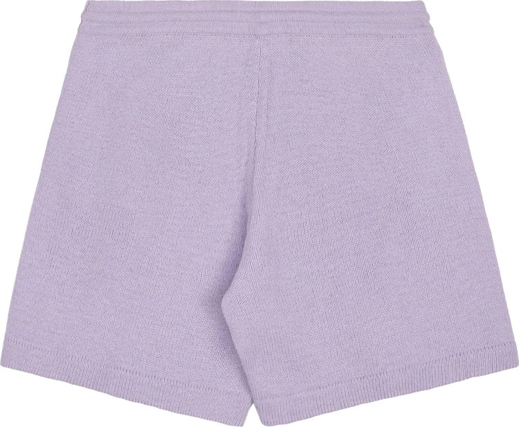 Sporty  Rich Vendome Cashmere Short Soft LilacWhite