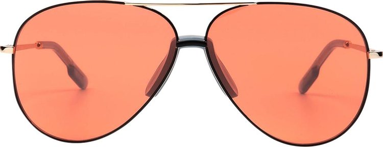 Kenzo Aviator Sunglasses GoldBurgundy