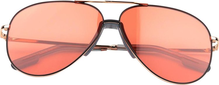 Kenzo Aviator Sunglasses GoldBurgundy