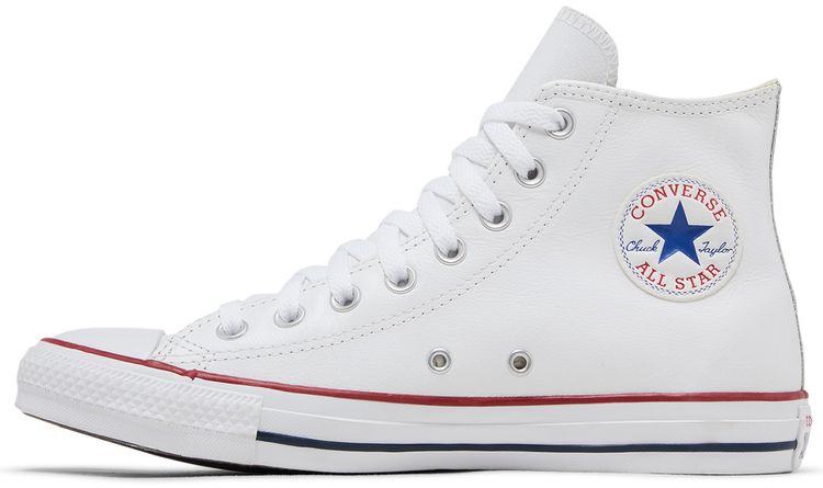 Chuck Taylor All Star Leather Hi White