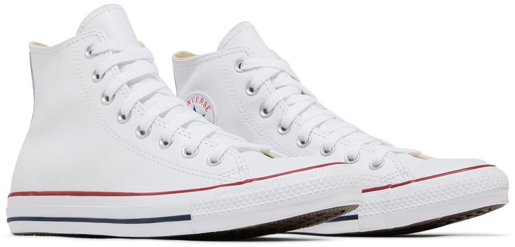 Chuck Taylor All Star Leather Hi White