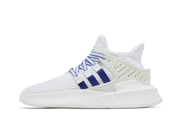 Eqt Bask Adv White Eqt White Blue Athletic Shoes Originals Eqt