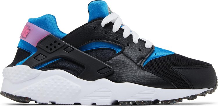 Huarache Run GS Black Light Photo Blue