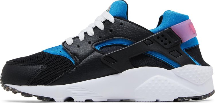 Huarache Run GS Black Light Photo Blue