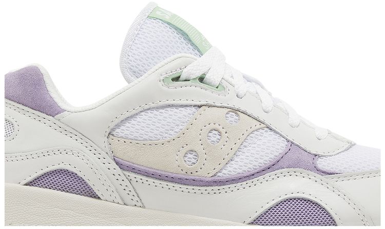 Saucony Wmns Shadow 6000 White Purple Green