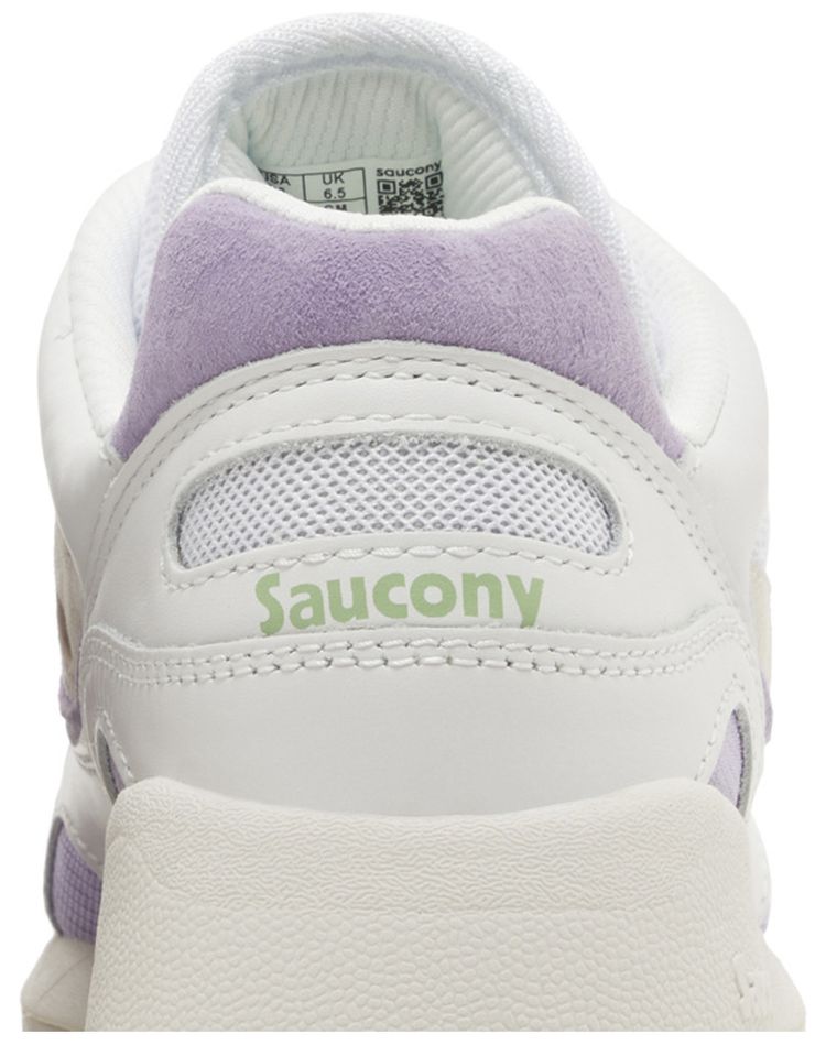 Saucony Wmns Shadow 6000 White Purple Green