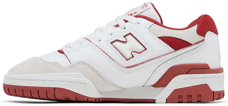 New Balance 550 Big Kid White Astro Dust