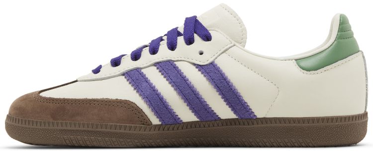 Adidas Wmns Samba OG Off White Purple Green
