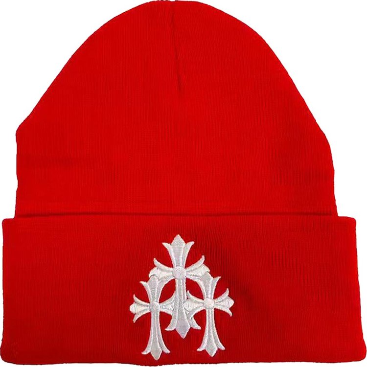 Chrome Hearts Watch Cap RedWhite