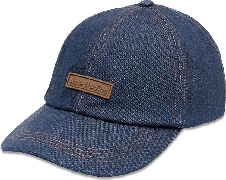 Acne Studios Denim Cap Blue