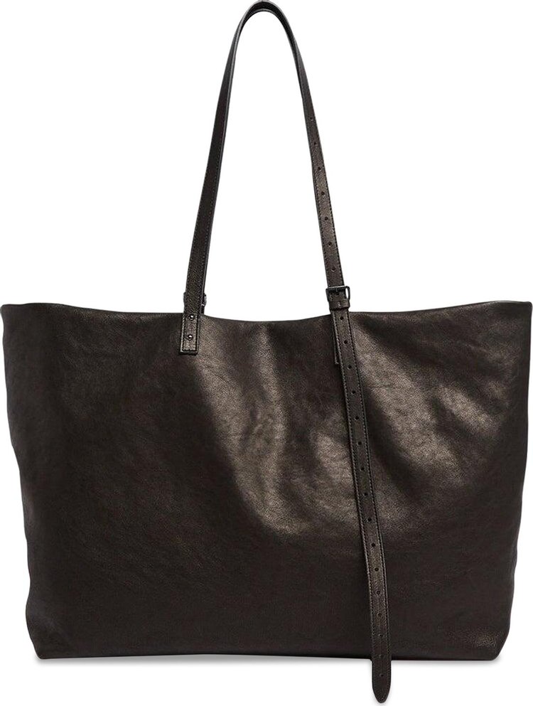 Ann Demeulemeester Bes Leather Tote Bag 'Black'