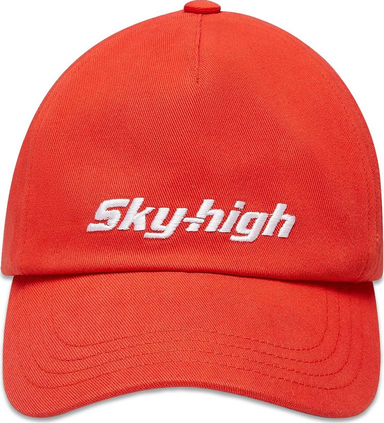 Sky High Farm Workwear Construction Graphic Logo 3 Cap Red