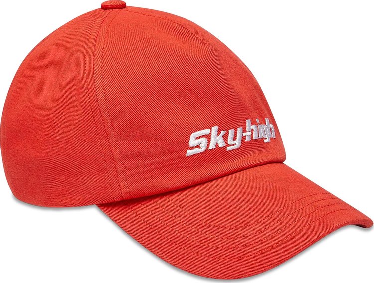 Sky High Farm Workwear Construction Graphic Logo 3 Cap Red