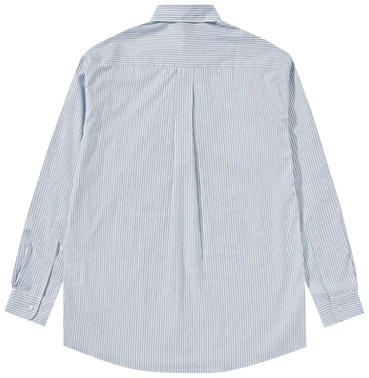 Sky High Farm Workwear Chicken Button Down Shirt Blue