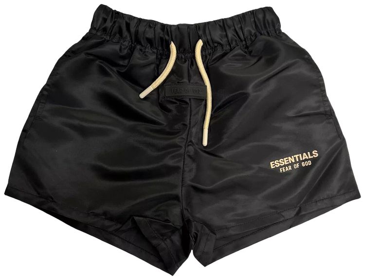 Fear of God Essentials Running Short Jet Black