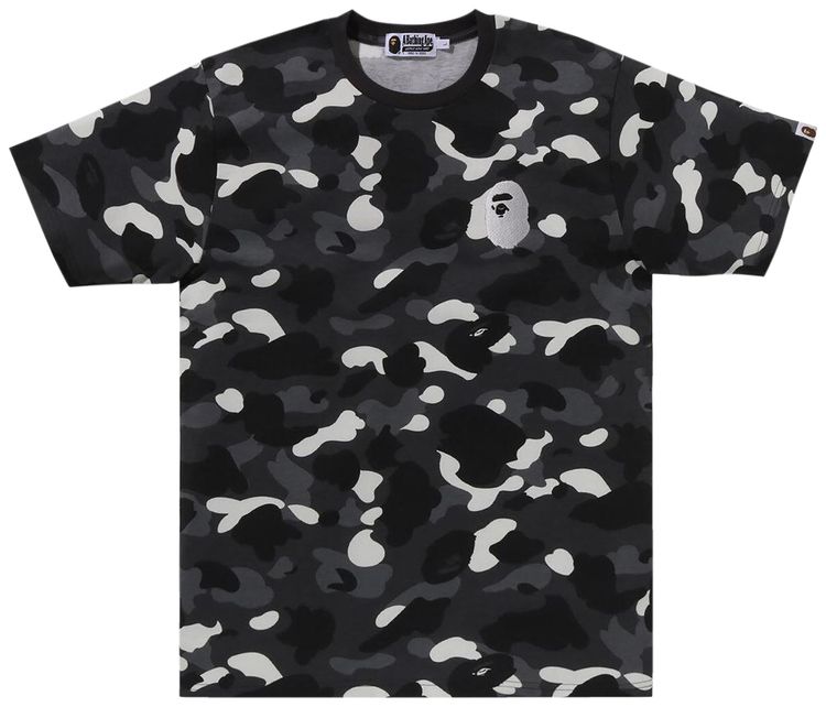 BAPE City Camo Large Ape Head Tee Black