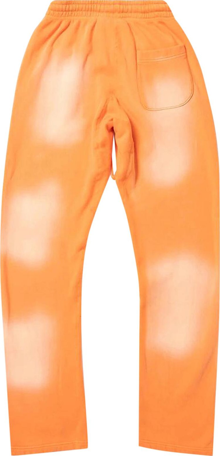 Hellstar Fire Flare Bottom Sweatpants Orange Dye