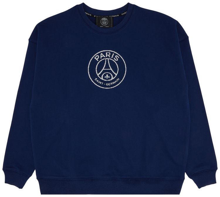 Paris Saint Germain x EDIFICE Japan Garment Dyed Sweatshirt Blue