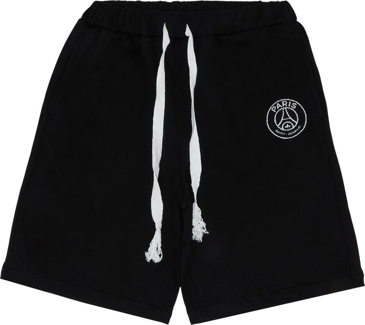 Paris Saint Germain x EDIFICE Japan Garment Dyed Shorts Black