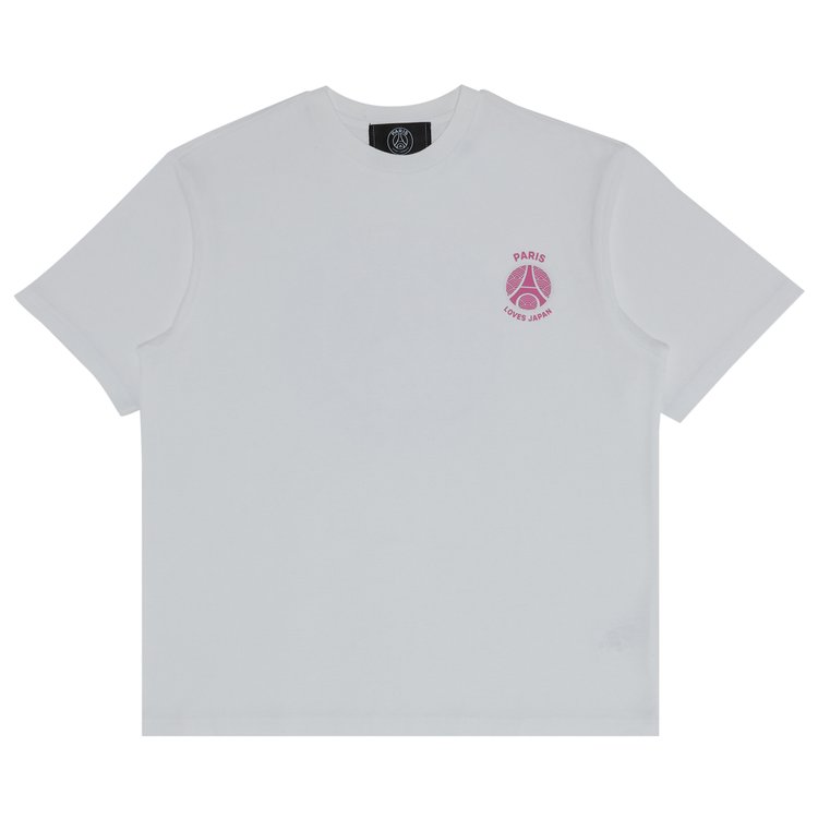 Paris Saint Germain x EDIFICE Japan PLJ T Shirt White