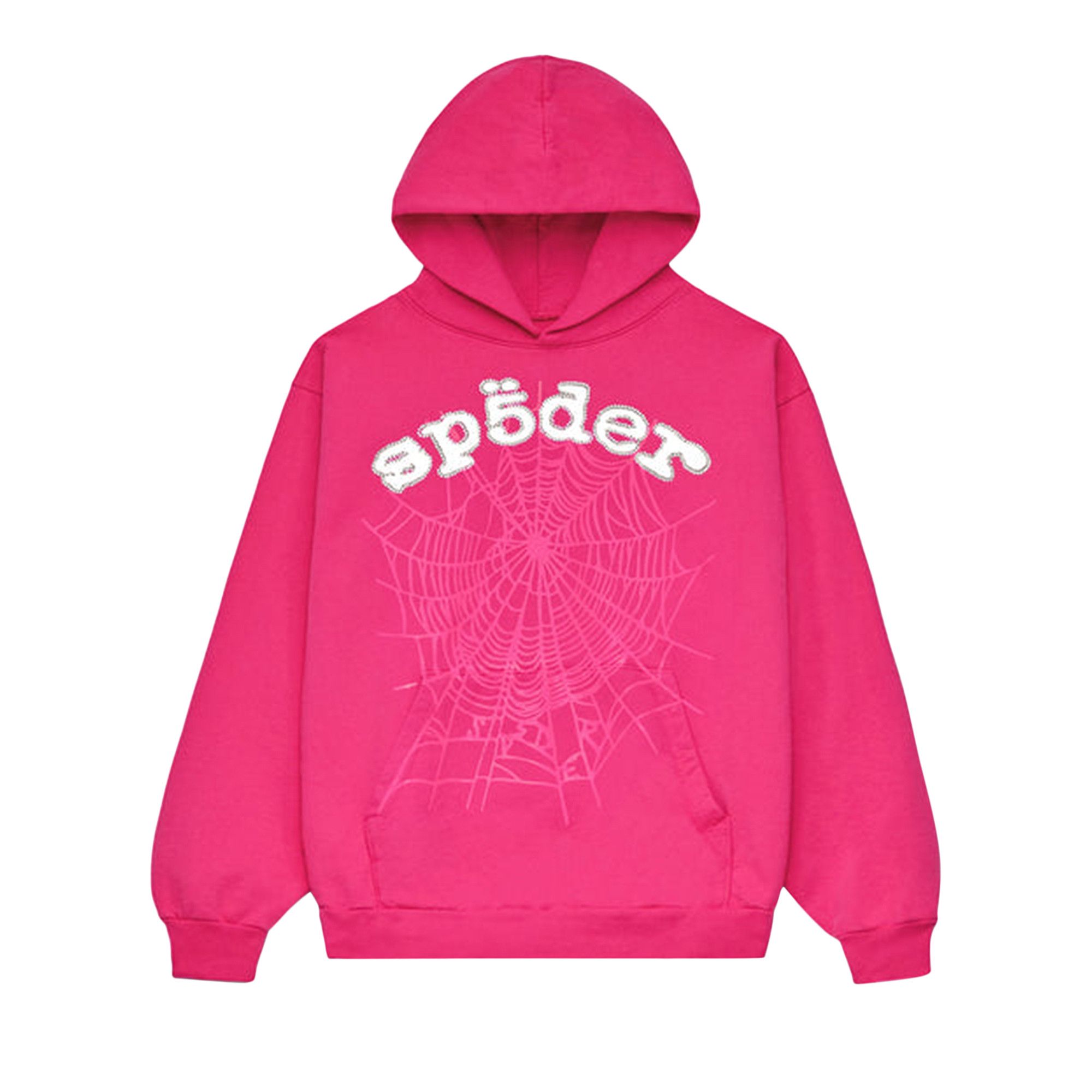 Buy Sp5der Legacy Hoodie 'Pink/White' - M01SS001W2PW | GOAT
