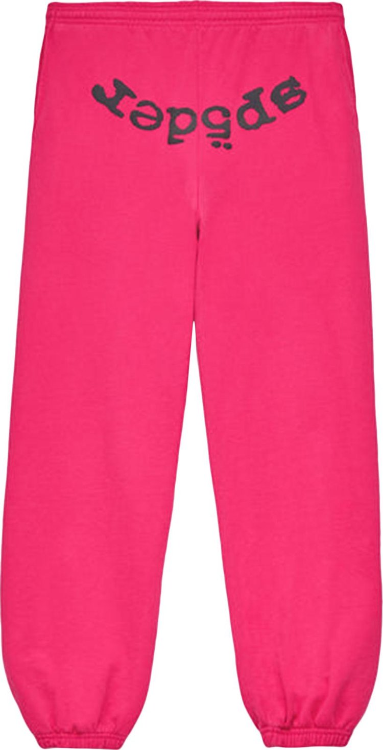 Sp5der Legacy Sweatpant PinkBlack