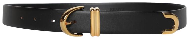 Khaite Bambi Skinny Belt Black