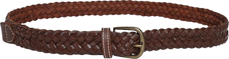 Bode Woven Belt Brown