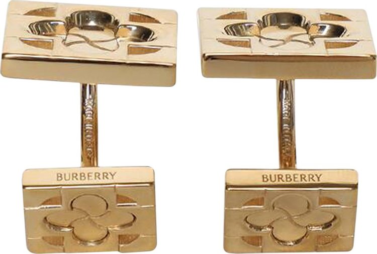 Burberry Monogram Cufflinks Gold