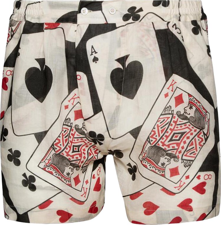 Bode Ace Of Spades Boxers BlackMulticolor