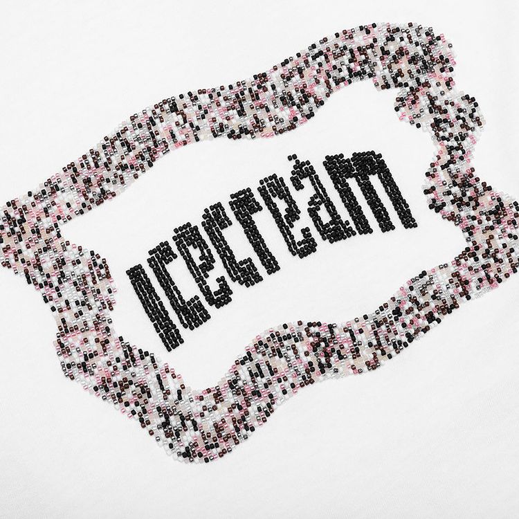 Icecream Flag Short Sleeve Tee White