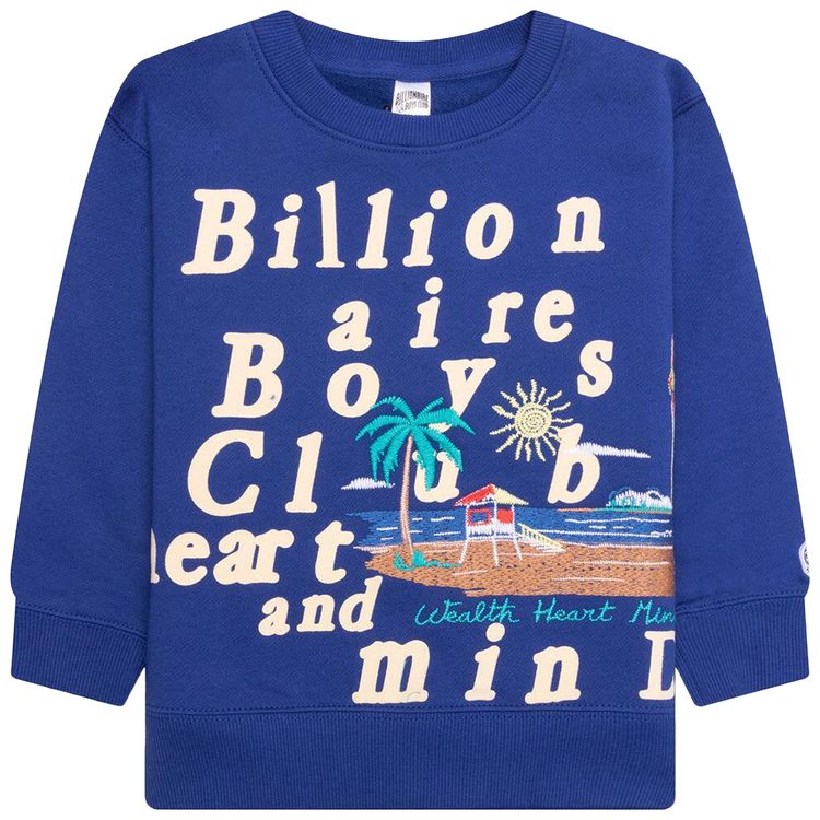 Billionaire Boys Club Kids Lift Off Crew Monaco Blue