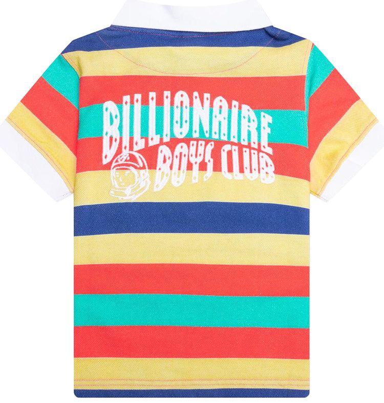 Billionaire Boys Club Kids Space Race Short Sleeve Polo Hot Coral