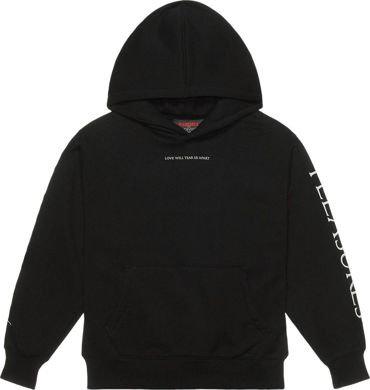 Pleasures Tear Us Apart Hoodie Black