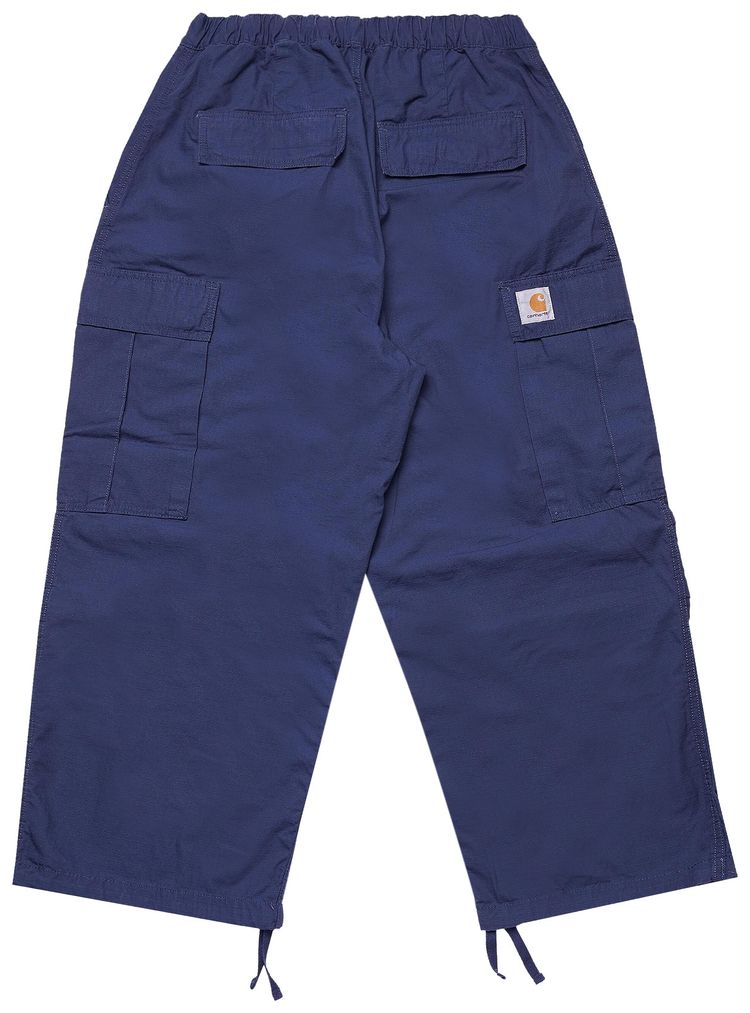 Carhartt WIP Jet Cargo Pants Blue Rinsed