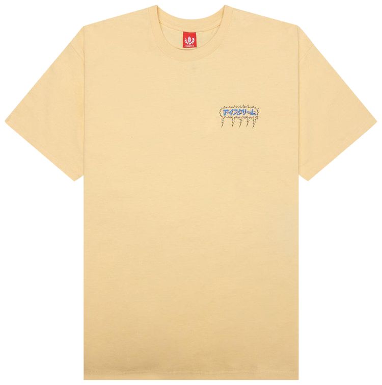 Icecream First Class Short Sleeve Tee Italian Straw